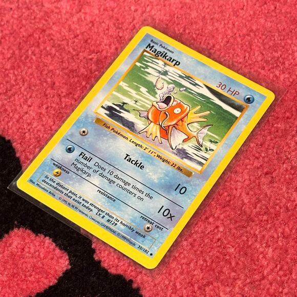 Magikarp [Shadowless] #35 – Pokémon Base Set – As Pictured - Picture 2 of 6